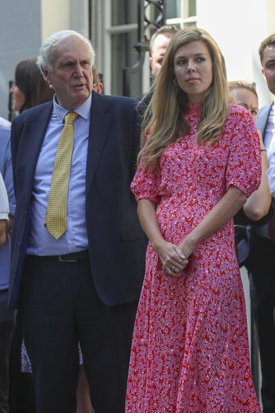 Carrie Symonds, partner of Boris Johnson. Bloomberg