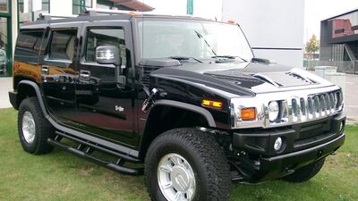 A Hummer H2. Rudolf Stricker