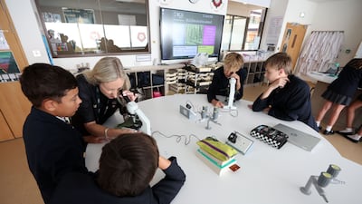 Dubai wants to ensure children leave school with strong social and practical skills, as well as good grades. Chris Whiteoak / The National
