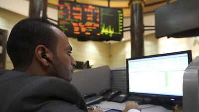 Egypt’s stock exchange outdid every other index in the Middle East and was the fourth-best performer in the world. Mohamed Abd El Ghany / Reuters