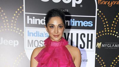 Kiara Advani in Shehlaa By Shehla Khan attends the India's Most Stylish Awards in Mumbai on March 29, 2019. AFP