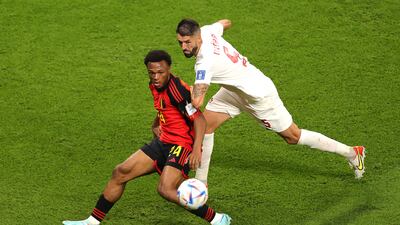 Lois Openda (on for Batshuayi, 78'), NR: Hacked down blatantly by Johnston after a rapid burst upfield that saw the latter booked, and the punishment may even have been harsher on another day. EPA