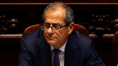 Italian Economy Minister Giovanni Tria says Fitch “correctly withheld judgment” by maintaining the foreign long-term rating. Reuters