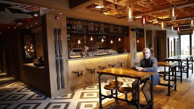 Jonathan Vercoutere at Publique. Ravindranath K / The National