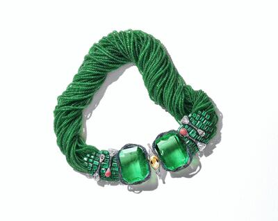 Cindy Chao lists the emerald as one of her favourite stones to work with