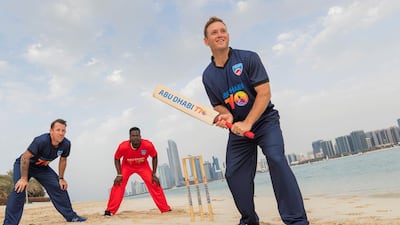 International cricketers of the calibre of Luke Ronchi, left, Andre Fletcher, centre, and Colin Ingram will be involved in the T10 League. Four Communications
