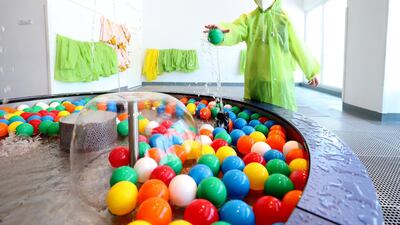 The summer camp is currently operating at 30 per cent capacity. Chris Whiteoak / The National