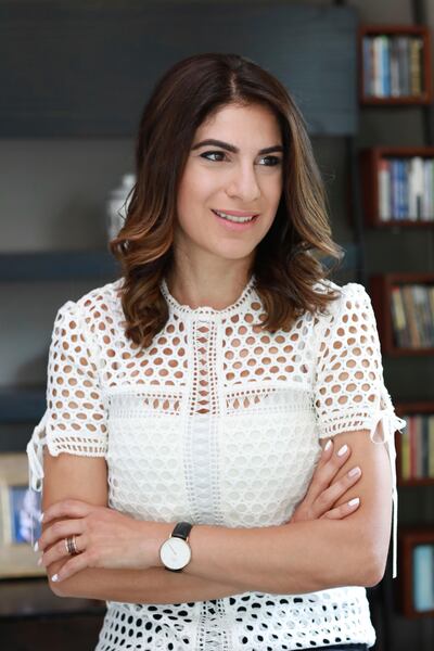 Nisrine El Lababidi, creative director of Harf Noon Design Studio. Courtesy Nisrine El Lababidi Moghrab