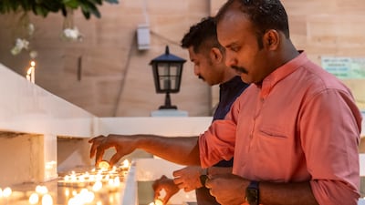 Christmas Day church services at St Mary’s Catholic church. Antonie Robertson / The National