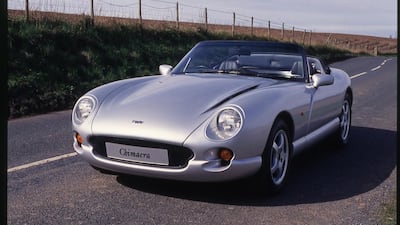 TVR's best-selling model ever, the Chimaera (1992-2001)