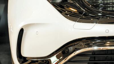 It is the German carmaker's first electric model. Victor Besa / The National