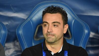 Xavi Hernandez is expected to become manager of Barcelona one day. AFP
