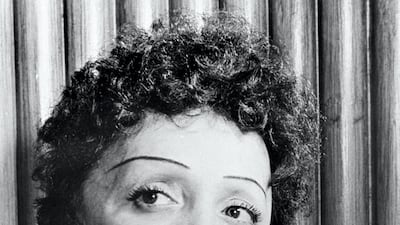 Edith Piaf in the 1930s. AFP