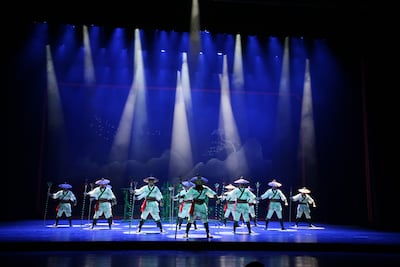 Mid-Autumn Festival show brings Chinese acrobatics to Abu Dhabi. Photo: Cultural Foundation Abu Dhabi