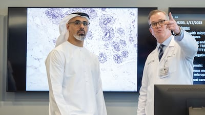 It has 32 exam rooms for multidisciplinary cancer consultations