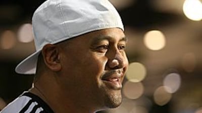 Jonah Lomu, the New Zealand rugby legend, was at Ibn Battuta Mall in Dubai yesterday.