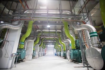 Tabreed's cooling plant in Abu Dhabi. Photo: Tabreed
