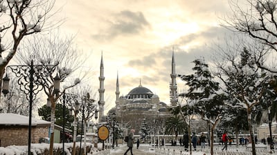 Turkey's lira plunged to historic lows and inflation hit a 19-year high after the central bank started the rate-cut cycle in line with Mr Erdogan’s demands. AP