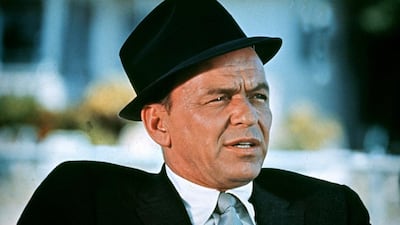 Frank Sinatra in 1970. Rob Long writes about a mysterious actress who was part of the Sinatra's legendary Rat Pack circle (AP Photo)
