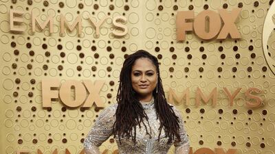 Ava Duvernay in Reem Acra at the 71st annual Primetime Emmy Awards on September 22, 2019. EPA