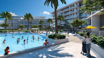 Mamsha Al Saadiyat is expected to be complete by the second half of 2018. Courtesy TDIC