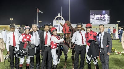 Trainer Eric Lemartinel has enjoyed a successful week so far. Antonie Robertson / The National