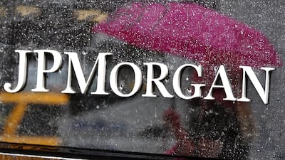 JP Morgan Chase, the biggest US bank, was a bright spot for investors this week, as it reported a 52 per cent surge in first-quarter profit. AFP