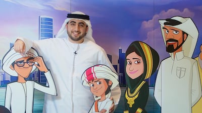 Rashed Al Harmoodi, creator and executive producer of Mansour. Courtesy Mubadala