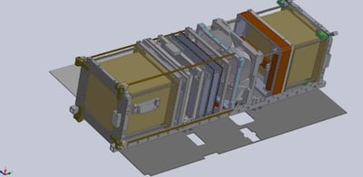 An artist impression of the Light-1 CubeSat