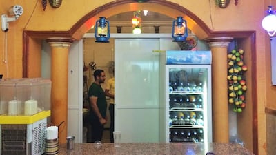 Day 9 — ‘Waiting for my sugarcane juice from this small Egyptian juice shop in Ajman. They sell many other special Ramadan drinks to refresh you after a long hot Ramadan day.’ Ammar Al Attar for The National