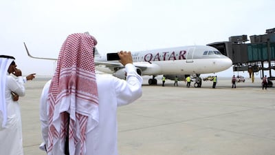 Qatar could add a second terminal to its new airport ahead of the 2022 Fifa World Cup if passenger growth outpaces projections. Fadi Al Assaad / Reuters
