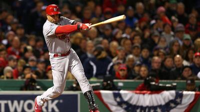 Carlos Beltran is 2-for-5 with an RBI through the first two games of the World Series. Elsa / Getty Images / AFP
