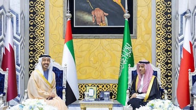 Saudi Foreign Minister Faisal bin Farhan receives Sheikh Abdullah bin Zayed, Deputy Prime Minister and Minister of Foreign Affairs, in Jeddah. SPA