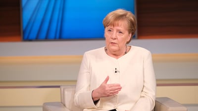 Chancellor Angela Merkel is under fire over her handling of the pandemic. EPA