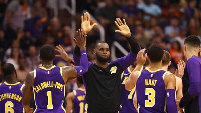LeBron James and the Los Angeles Lakers are set to complete the season as part of a 22-team league and all games played in Florida. Reuters