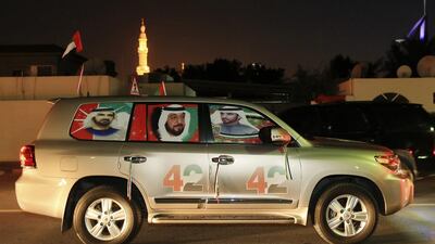 With the big ‘42’ featuring prominently on National Day merchandise, what happens to unsold merchandise? Sarah Dea / The National