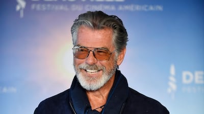 Pierce Brosnan during the 45th Deauville American Film Festival on September 7, 2019. EPA