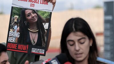 The family of Shani Louk say she was killed by Hamas militants while attending the Nova music festival in Israel. AFP