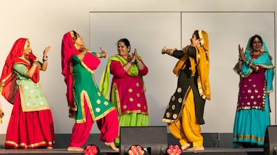 Performances to celebrate Diwali got under way at Expo 2020's Dubai Millennium Amphitheatre on Friday. Photo: Expo 2020 Dubai