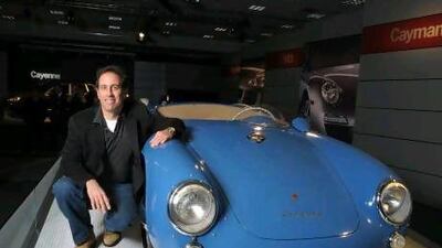 Jerry Seinfeld plans to bring his stand-up act back to New York. PRNewsFoto/Porsche Cars North America, Inc, Axel Koester