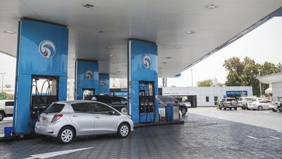 The Ministry of Energy sets the price of petrol country-wide each month. In November petrol prices are rising by 9 fils and diesel by 15 fils. Mona Al Marzooqi / The National