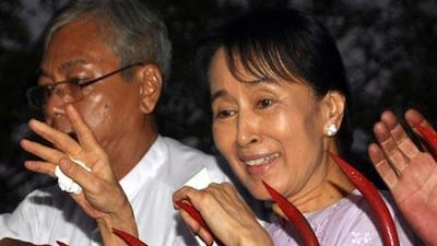 Suu Kyi released from house arrest.