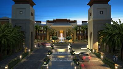 Saadiyat Rotana Resort will have 354 rooms, 13 private beach villas, and is scheduled to open by 2015. Picture courtesy Rotana.