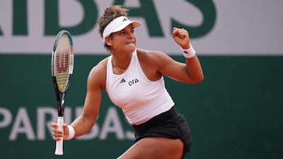 Mayar Sherif hit a career-high ranking of No 31 in the world three years ago. Photo : Cedric Lecocq / FFT