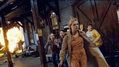 Elle Fanning plays Alice Dainard in Super 8, a film set in the 1970s focusing on a group of young friends who spend their summer holiday making a zombie movie.