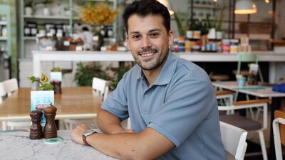 Altan Tutar, chief executive and co-founder of MoreMarkets, studied AI but moved into the crypto market. Chris Whiteoak / The National