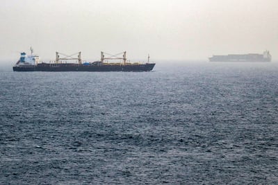 The Bab Al Mandeb strait in the Red Sea. AFP
