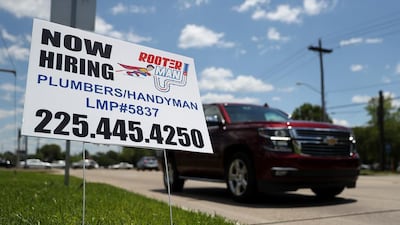 Payrolls in US rise less than expected. Justin Sullivan / Getty Images / AFP