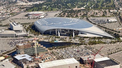 SoFi Stadium in Inglewood, California. AFP
