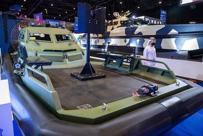 The Sand Tiger armoured boat. Victor Besa / The National